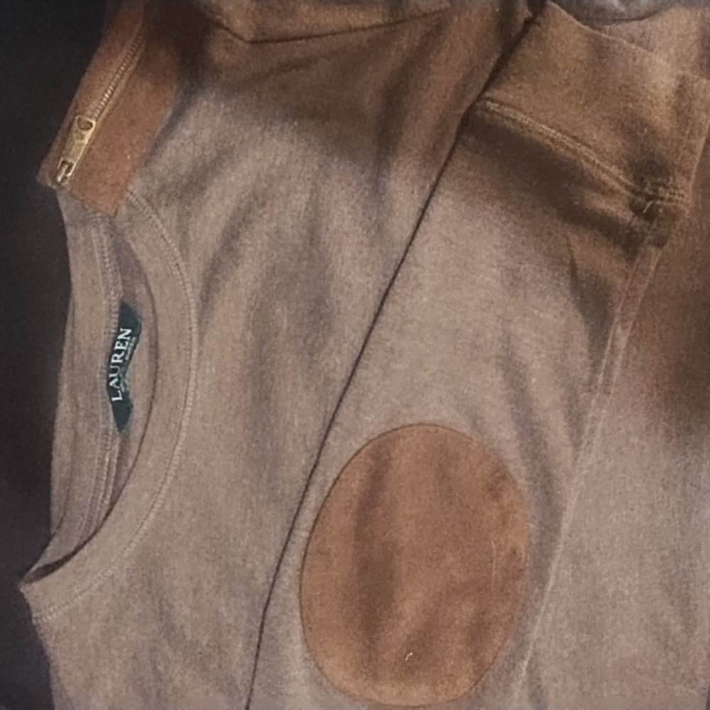 Vintage 1967 Lauren Ralph Lauren Brown Knit Top